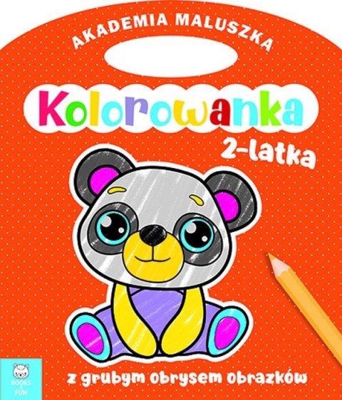 Panda. Akademia maluszka. Kolorowanka 2-latka