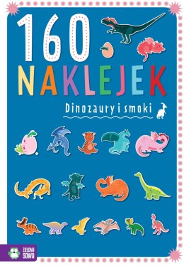 Dinozaury i smoki. 160 naklejek