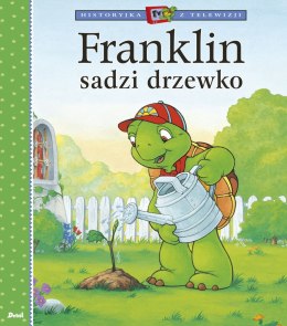 Franklin sadzi drzewko. Historyjka z telewizji