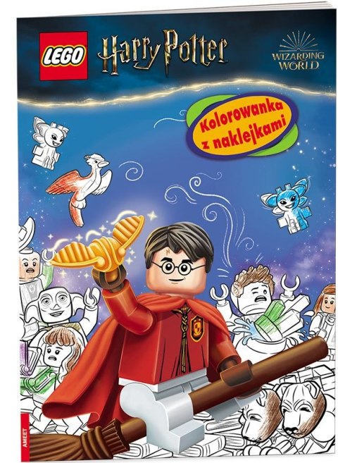 Lego Harry Potter Kolorowanka z naklejkami