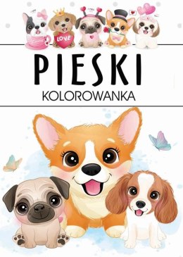 Pieski. Kolorowanka