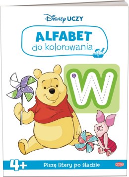 Disney uczy Kubuś i przyjaciele Alfabet do kolorowania UKO-9301