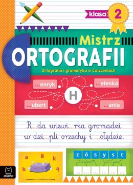 Ortografia i gramatyka w ćwiczeniach. Klasa 2. Mistrz ortografii