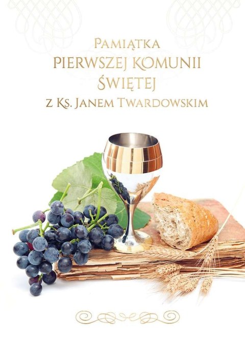 Pamiątka pierwszej komunii świętej z ks. Janem twardowskim