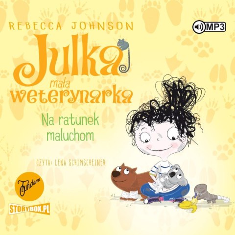 CD MP3 Na ratunek maluchom. Julka mała weterynarka. Tom 4