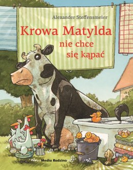 Krowa Matylda nie chce się kąpać. Krowa Matylda