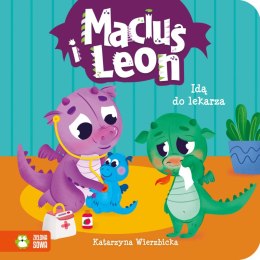 Maciuś i Leon idą do lekarza. Maciuś i Leon