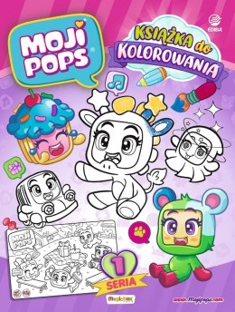 MojiPops książka do kolorowania seria 1