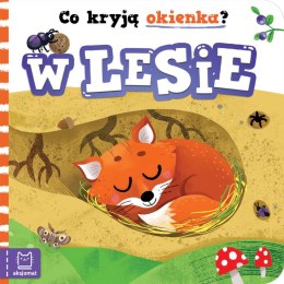 W lesie. Co kryją okienka?