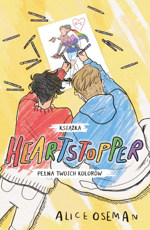 Heartstopper. Książka pełna twoich kolorów