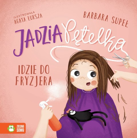 Jadzia Pętelka idzie do fryzjera. Jadzia Pętelka