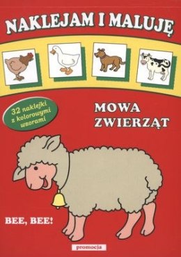 Mowa zwierząt naklejam i maluję