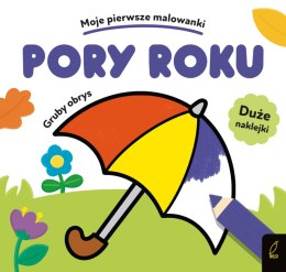 Pory roku. Gruby obrys. Moje pierwsze malowanki