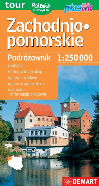 Zachodniopomorskie. Podróżownik 1:250 000