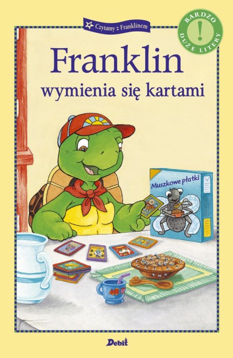 Franklin wymienia się kartami. Czytamy z Franklinem