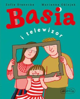 Basia i telewizor. Basia