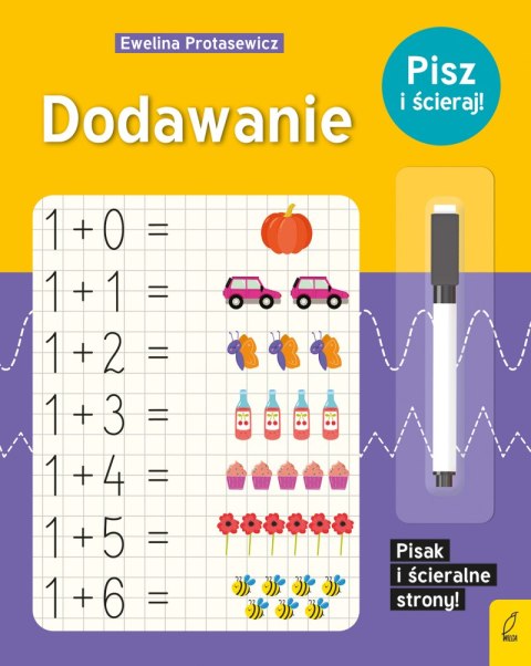 Dodawanie. Pisz i ścieraj!