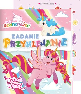 Dzień tęczy. Moje Jednorożce. Zadanie Przyklejanie