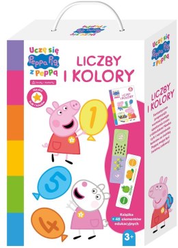 Liczby i kolory. Świnka Peppa. Uczę się z Peppą