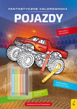 Pojazdy. Fantastyczne kolorowanki