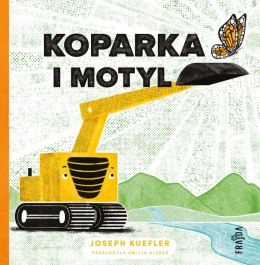 Koparka i motyl