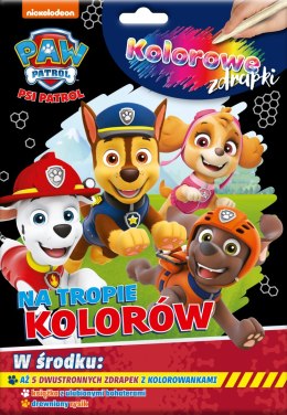 Na tropie kolorów. Kolorowe zdrapki. Psi Patrol