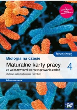 Nowe biologia na czasie karty pracy maturalne 4 dla liceum i technikum zakres rozszerzony