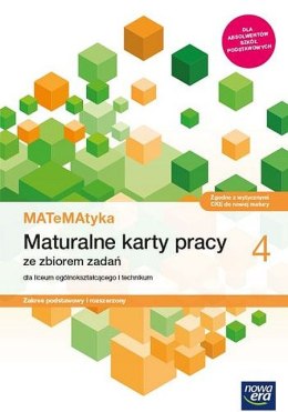 Nowe matematyka karty pracy klasa 4 liceum i technikum zakres podstawowy i rozszerzony