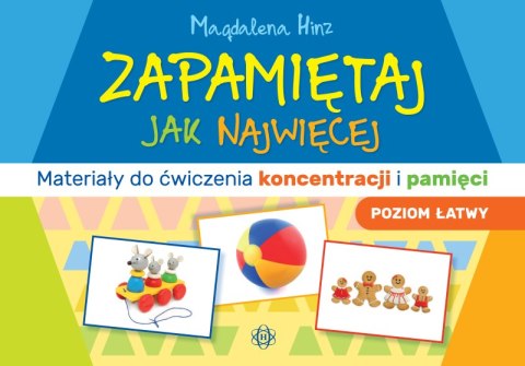 Zapamiętaj jak najwięcej Poziom łatwy Materiały do ćwiczenia koncentracji