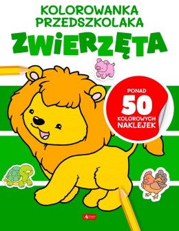 Zwierzęta. Kolorowanka przedszkolaka