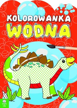 Dinozaury. Kolorowanka wodna