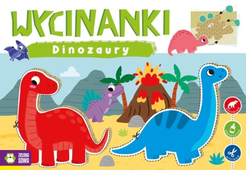 Dinozaury. Wycinanki