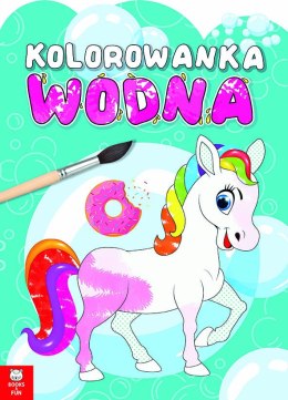 Kucyki. Kolorowanka wodna