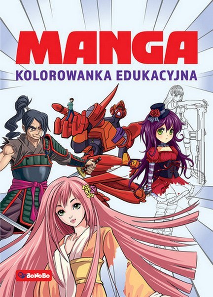 Manga Kolorowanka edukacyjna