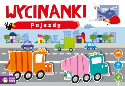 Pojazdy. Wycinanki