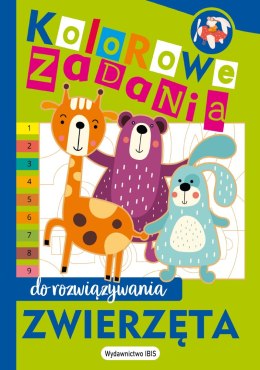 Zwierzęta. Kolorowe zadania do rozwiązywania