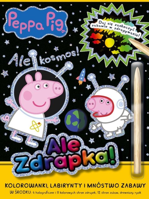 Ale kosmos! Świnka Peppa. Ale zdrapka