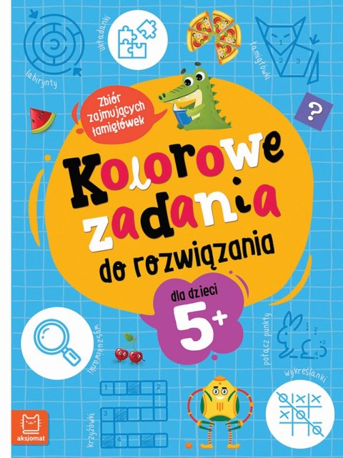 Kolorowe zadania do rozwiązania dla dzieci 5+