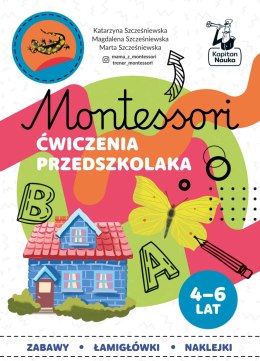 Ćwiczenia przedszkolaka 4-6 lata. Montessori. Karty sensoryczne