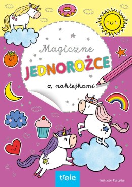 Magiczne jednorożce z naklejkami