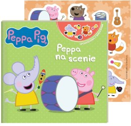 Peppa na scenie. Świnka Peppa. Opowiadania z naklejkami