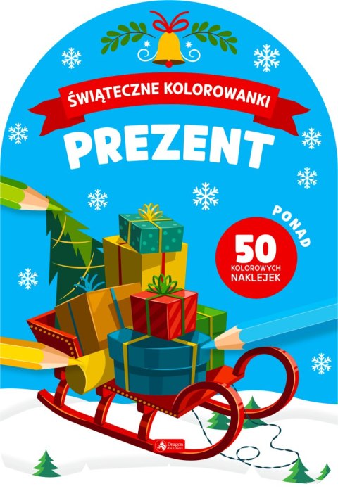 Prezent. Świąteczne kolorowanki