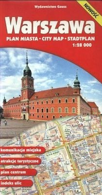 Warszawa. Plan miasta 1:28 000 wyd. 11