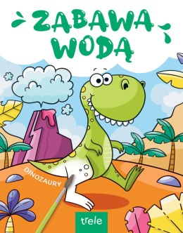 Zabawa wodą. Dinozaury. Zabawa wodą