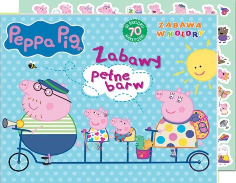 Zabawy pełne barw. Świnka Peppa. Zabawa w kolory