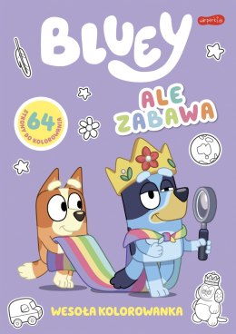 Ale zabawa. Bluey. Wesoła kolorowanka