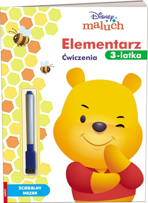 Disney Maluch Elementarz trzylatka Ćwiczenia MCS-9201