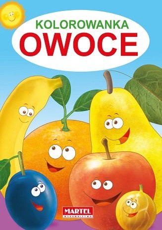 Owoce kolorowanka