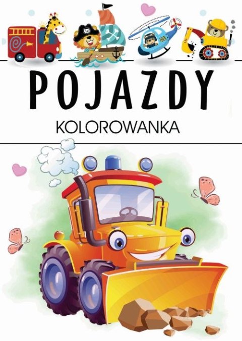 Pojazdy. Kolorowanka