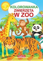 Zwierzęta w zoo kolorowanka